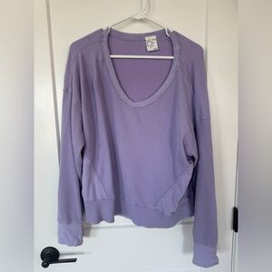 Aerie Waffle Knit Long Sleeve